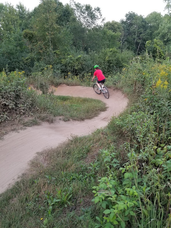Upper Beginner Loop Mountain Biking Trail Eagan, MN