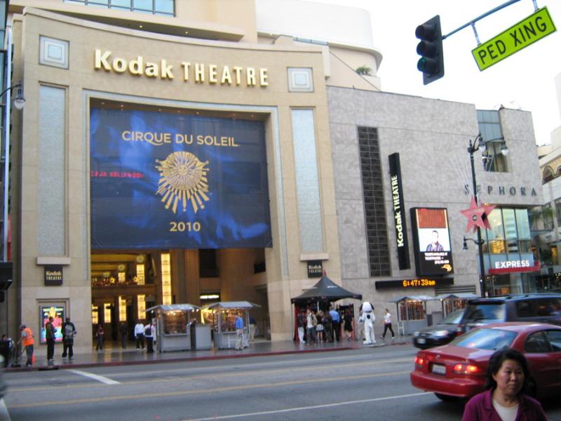 Kodak Theatre, where american idol is held every year