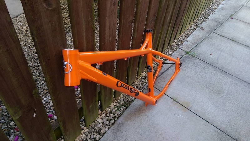 2017 large Orange Crush frame for sale.