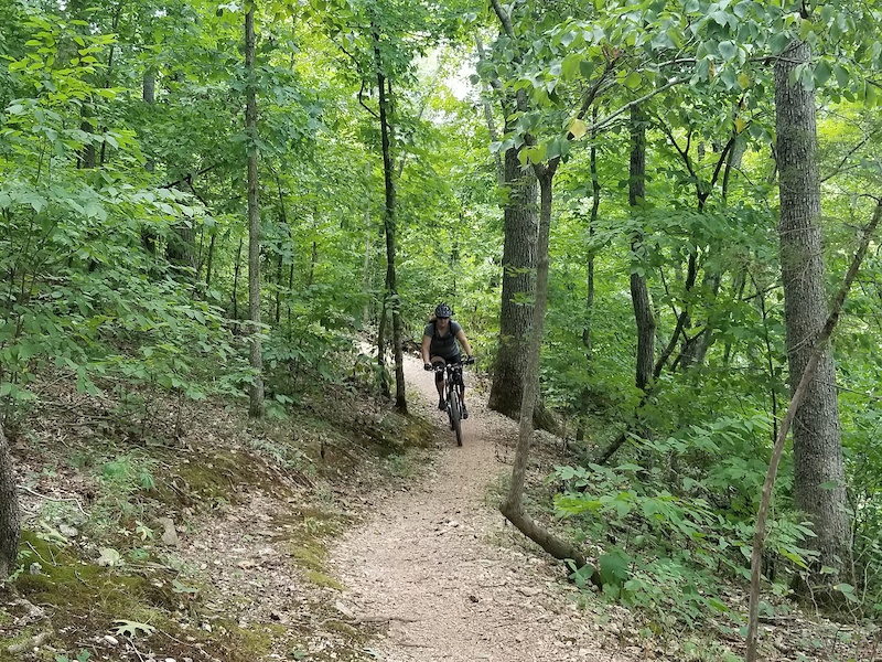 South Lower Mountain Biking Trail Bentonville, Arkansas