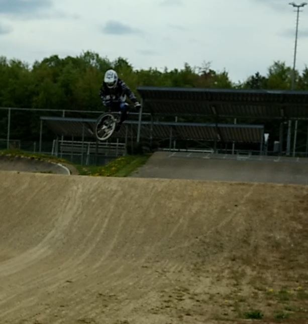 Final session on the old BMX track