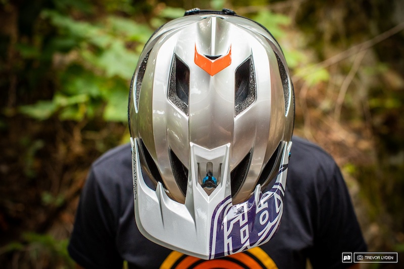 Silver Navy Troy Lee Designs 2019 MTB Stage Race Helmet 