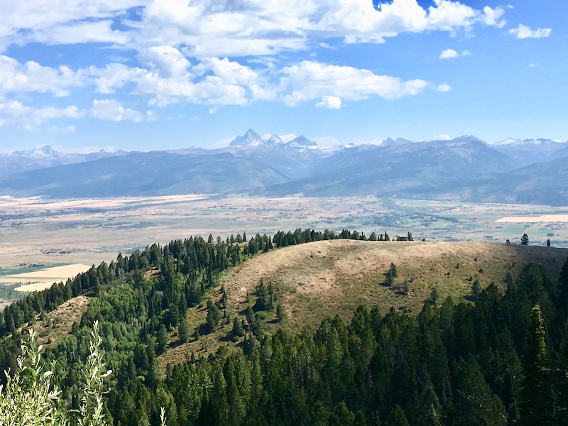 Big Hole Crest Mountain Biking Trail - Victor, Idaho