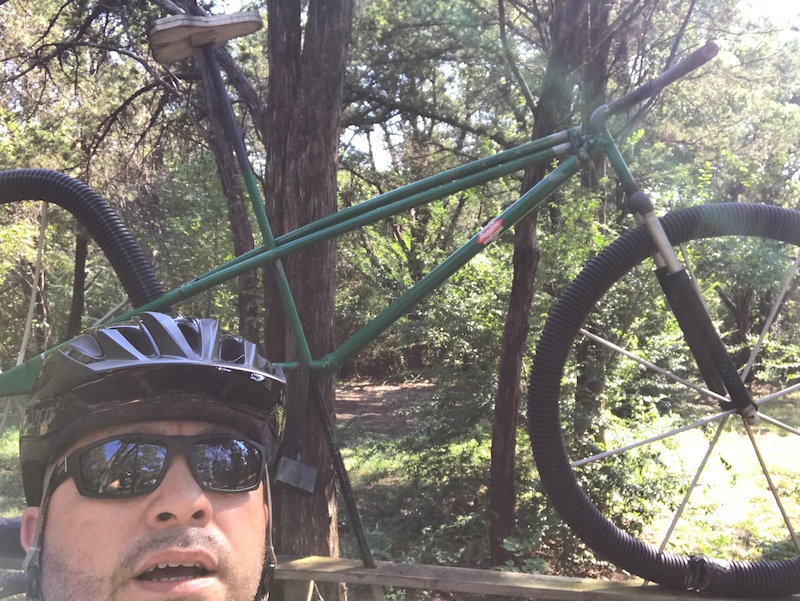 Texas Sunset Mountain Biking Trail Dallas, Texas