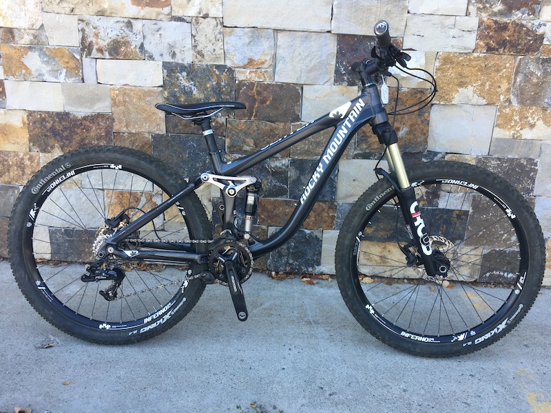 rocky mountain slopestyle bike