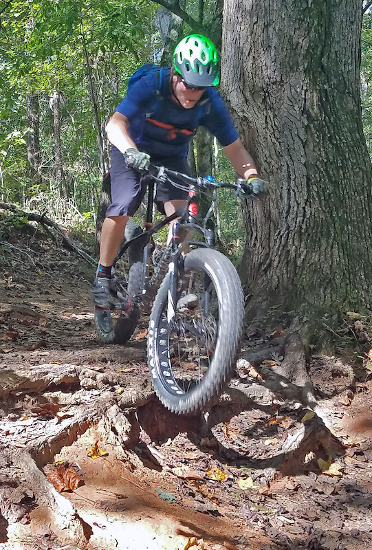 Harbins park mountain online bike trail