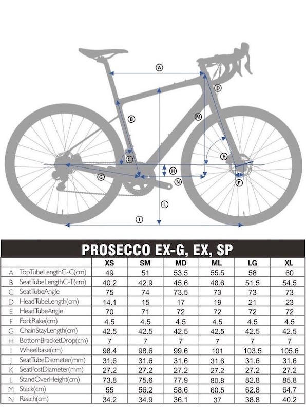 blue prosecco ex ultegra carbon gravel bike