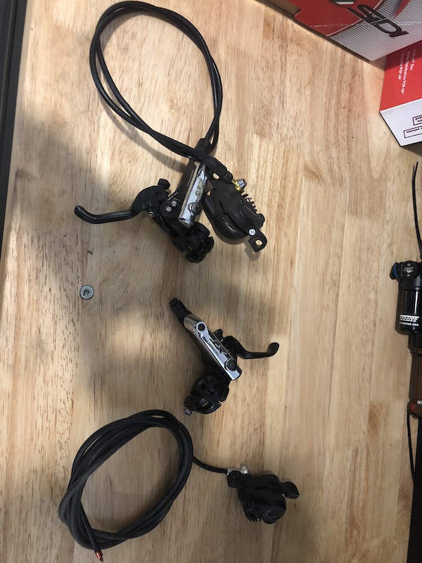 2016 Shimano Xt Brakes Front And Rear For Sale