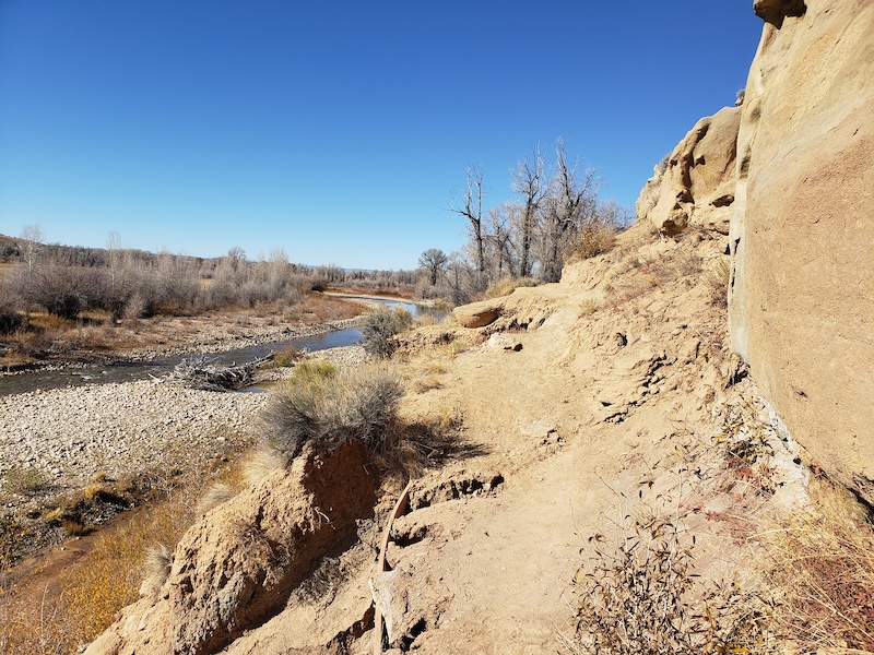 Rivers Edge Mountain Biking Trail Evanston, Wyoming