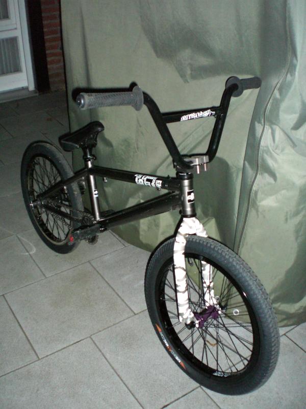 new fork and frontwheel