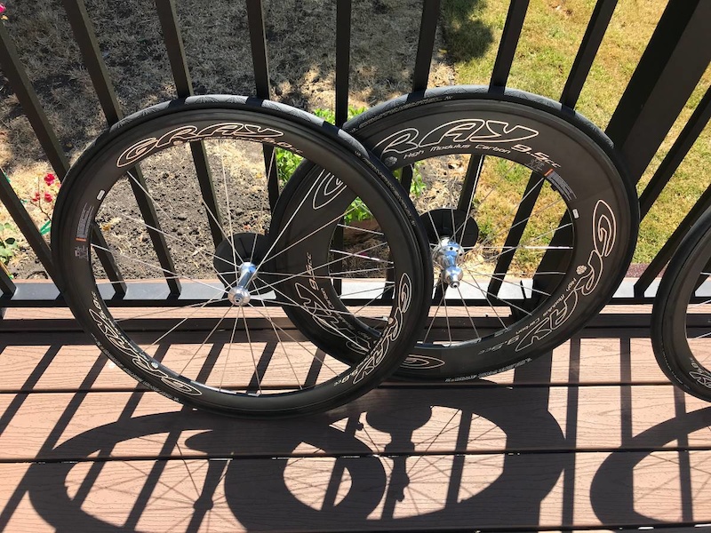 Gray Racing Carbon Race Wheels 5.0/9.5mm For Sale
