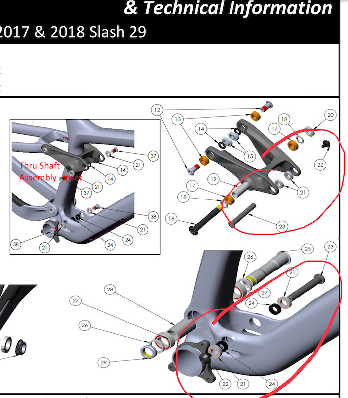 trek fuel ex suspension diagram