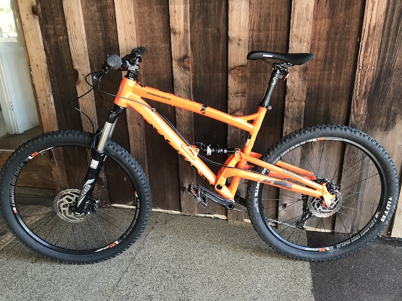 Diamondback bicycles atroz full suspension mountain bike on sale