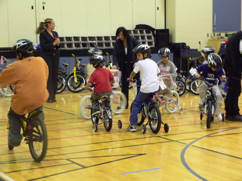 Operation Share the Ride + Calgary Cycle + bikes + kids= HAPPY KIDS!!!!