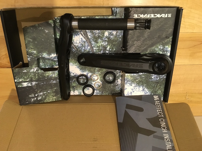 2017 Race Face Aeffect Cinch Fat Bike Crankset 100mm For Sale