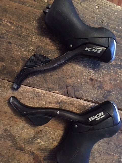 shimano 105 2x10 shifters