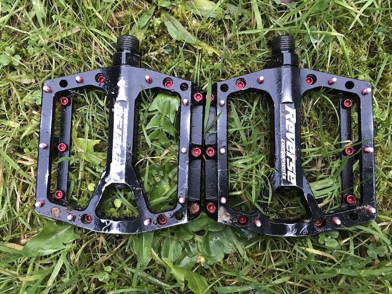 reverse flat pedals