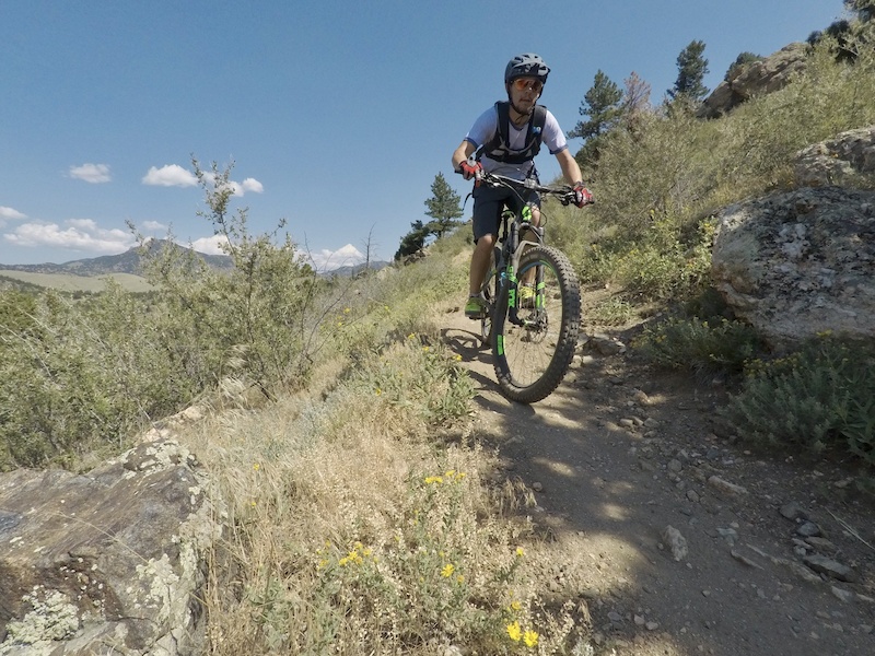 Evening Sun Loop Mountain Biking Trail Golden, Colorado