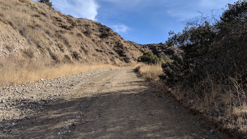 Runkle Canyon Rd Mountain Biking Trail - Simi Valley