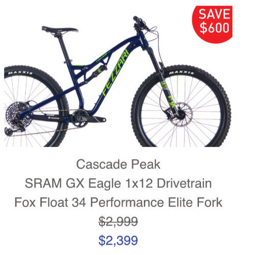 fezzari bikes australia