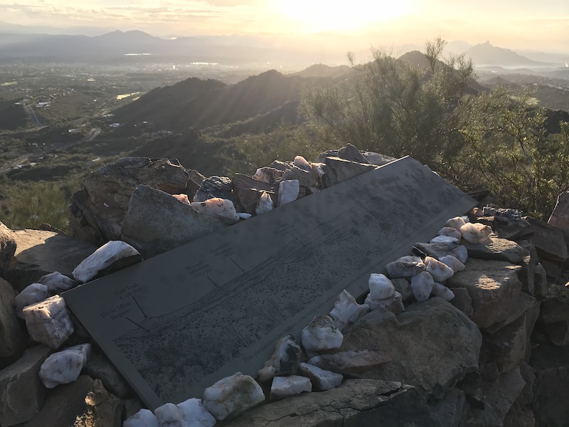 Overlook Hiking Trail Scottsdale, Arizona Trailforks