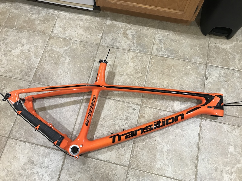 Transition on sale vanquish frame