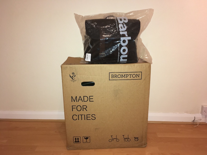 2017 Brompton X Barbour M6L limited 500 edition For Sale