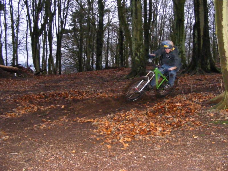 Going Round Tiny Berm, Sorry About The Quality