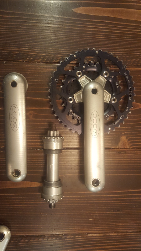 Pédalier Cannondale Magic Motocycle 175 Mm - Triple Plateau Avec Boîtier De Pédalier BSA