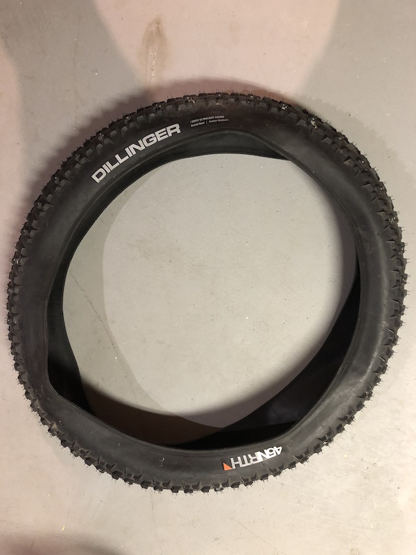 Dillinger 4 custom stud tire w/ installed & extras. For Sale