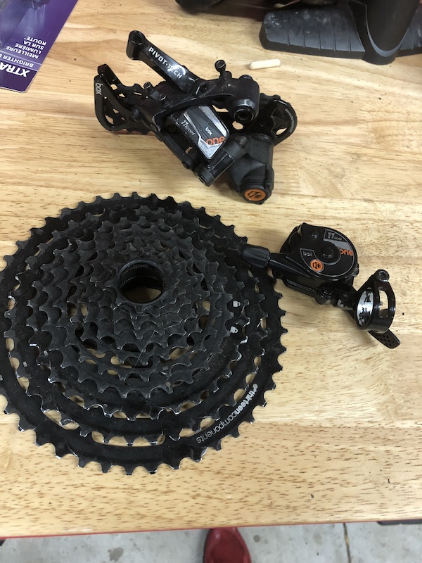 2018 Box 1 Drivetrain and Ethirteen TRS+ casette For Sale