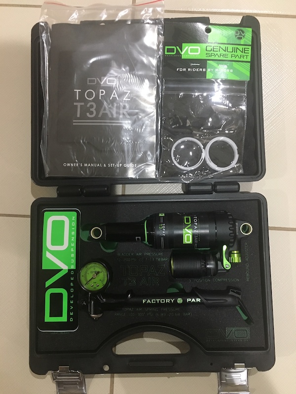 2018 dvo topaz t3 air shock For Sale