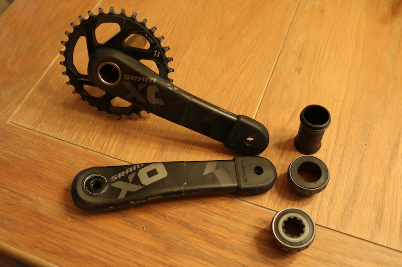 SRAM XO1 Crankset/BB/Chainring For Sale