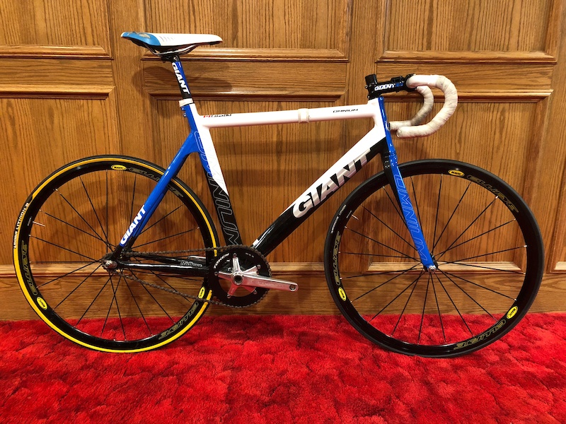 Giant cheap omnium frameset