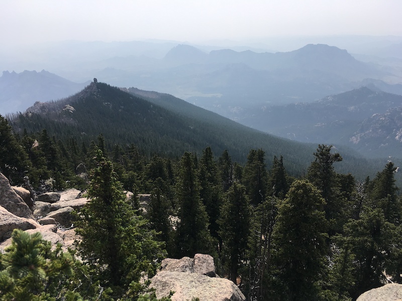 Laramie Peak Mountain Biking Trail Douglas, Wyoming