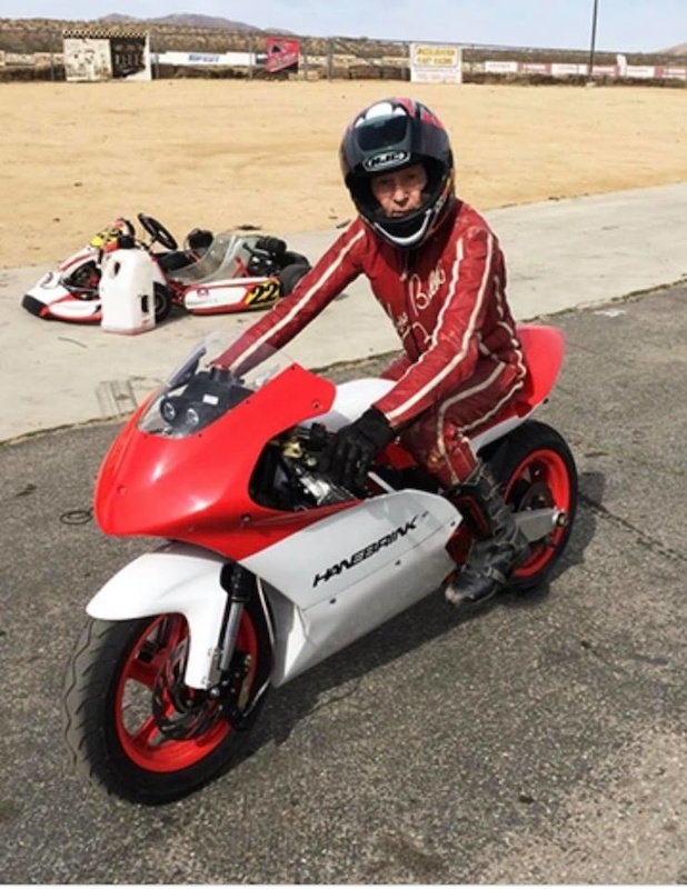 Hanebrink Hustler electric motorcycle