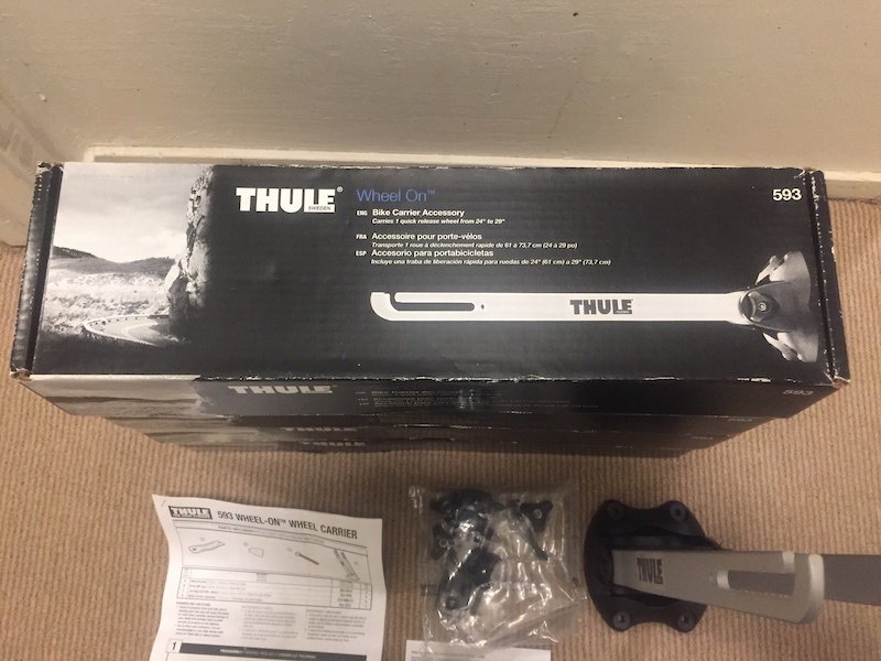 thule 593 wheel on