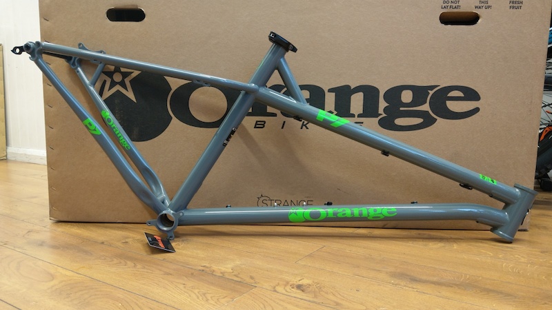 orange p7 27.5 frame