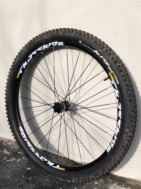 mavic crossride 26 front wheel