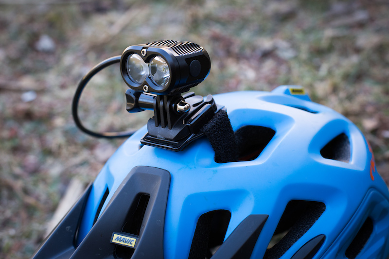 NEW Light and Motion Vis Trail Headlight Lighthead only with Helmet Mount 