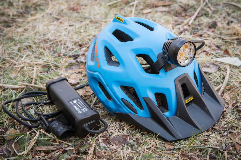helmet mount bike light