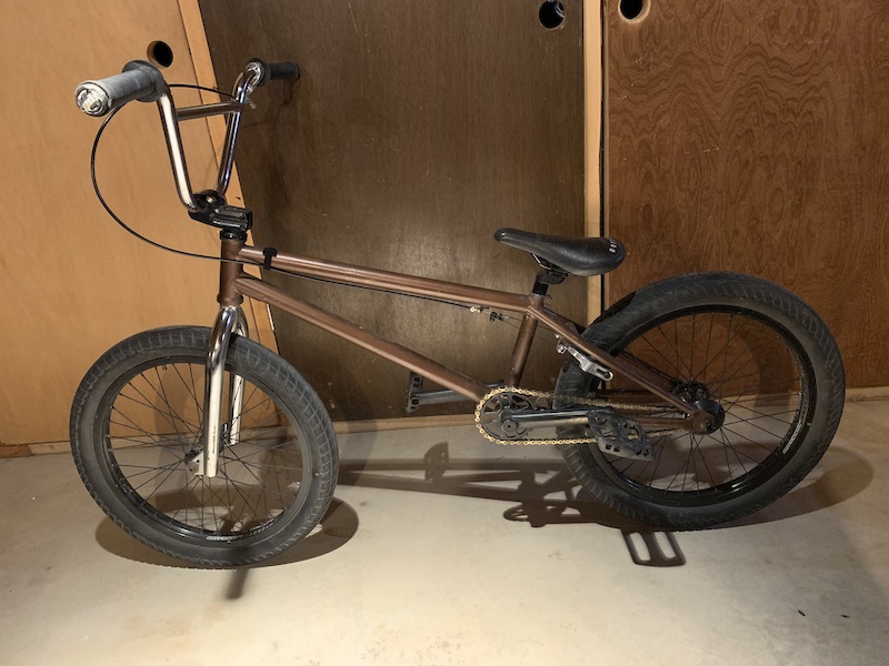 bmx bike brown