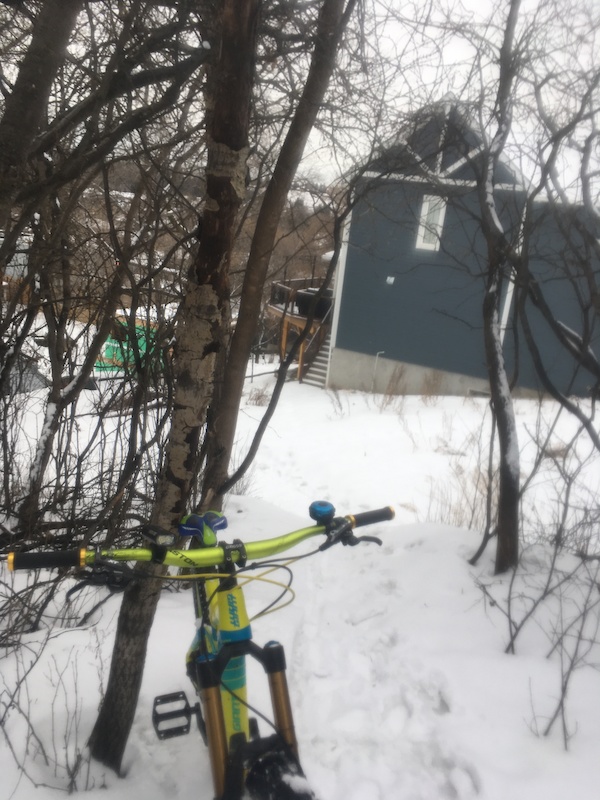 Rowland roller Mountain Biking Trail Edmonton, Alberta