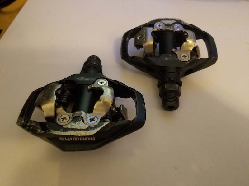 shimano m530 spd trail clipless mtb pedals