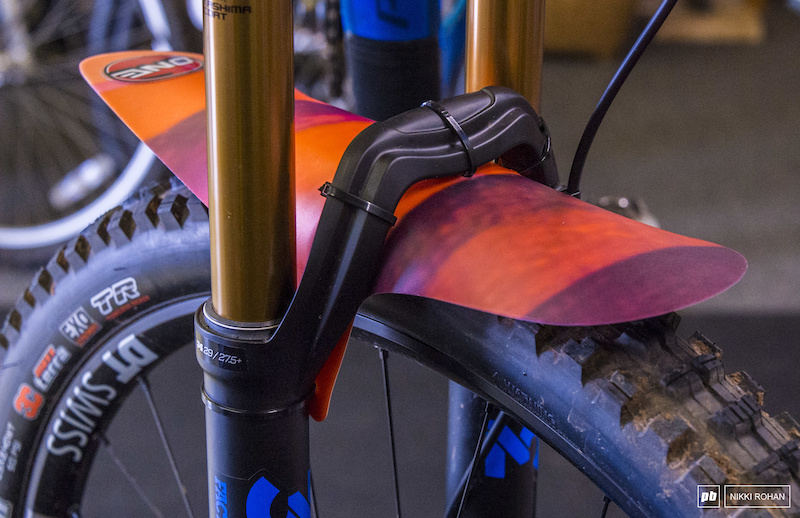 Various Designs Mountain Bike Bicycle MTB Flexible Plastic Mudguard 