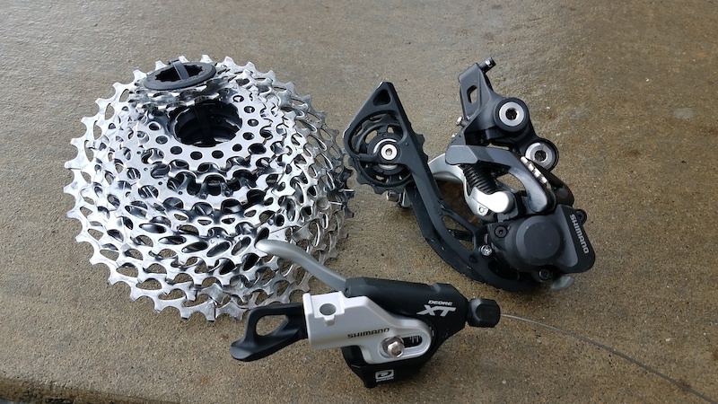 shimano xt 10 speed shifter