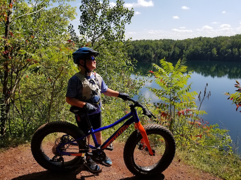 Man Cage Mountain Biking Trail Crosby, Minnesota