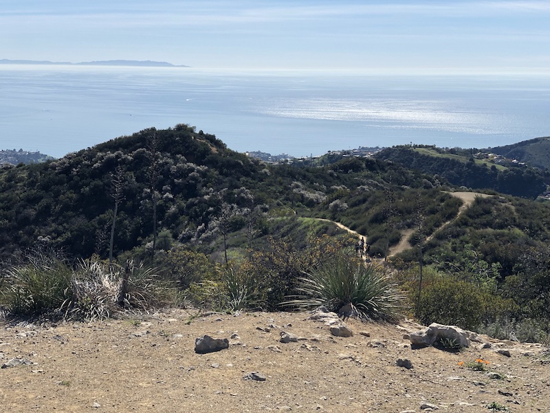 Temescal Canyon Viewpoint Trail Hiking Trail Santa Monica