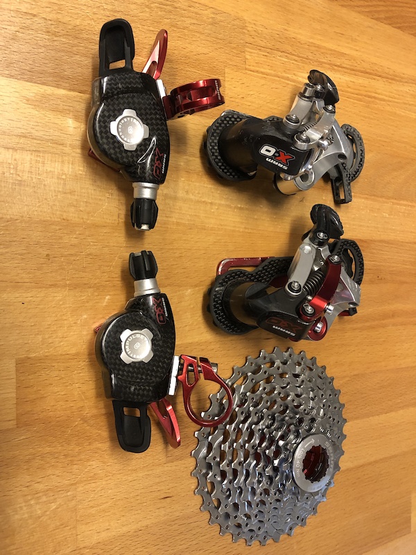 SRAM XO 9 Speed Partial Groupset+extra XO Derailleur For Sale