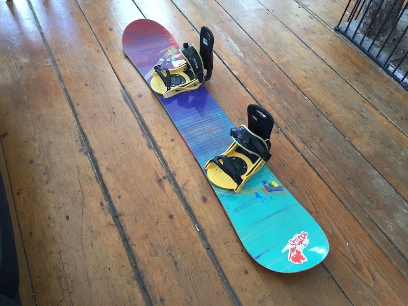 2013 Salomon Drift Rocker - 159cm - Large bindings For Sale